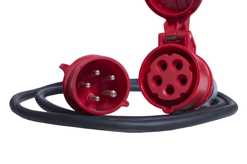 Power cable: 2m long, 3x400V/16A for 5kW-9kW heaters Product code: 8864900
